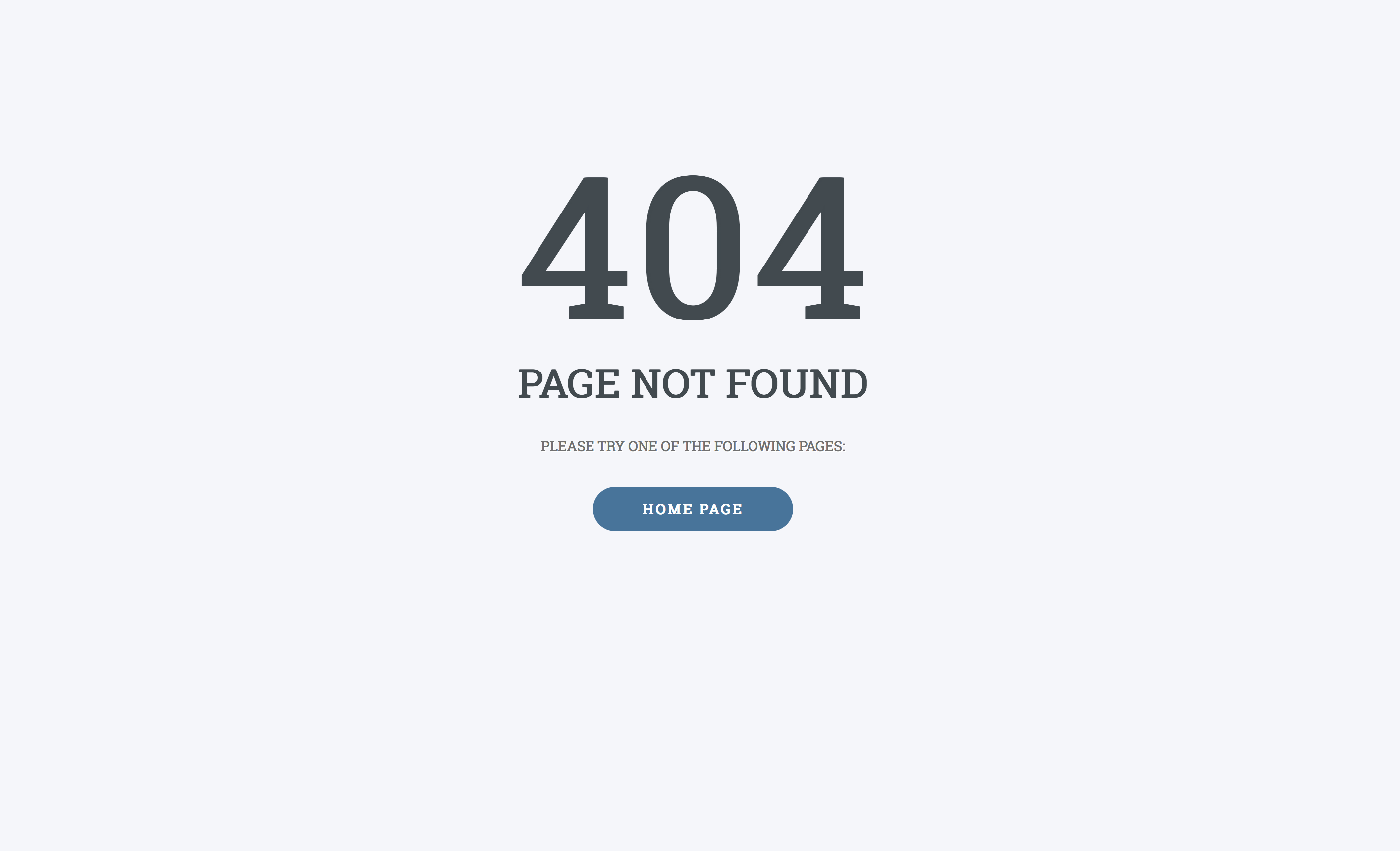 404 page